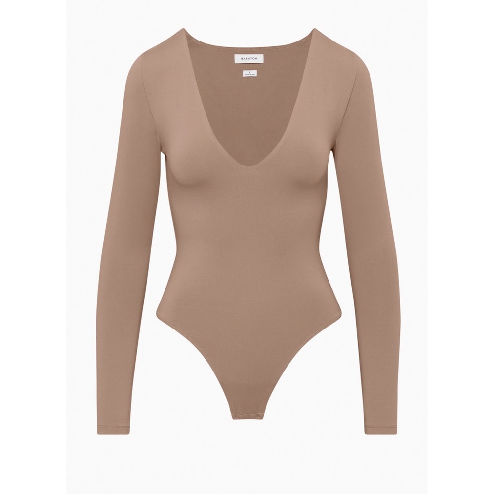 Aritzia Babaton Contour Longsleeve Bodysuit
